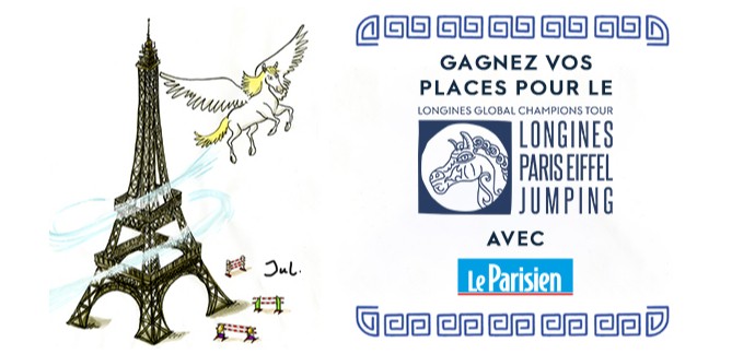 Le Parisien: Des invitations pour l'évènement hippique "Longines Paris Eiffel Jumping" à Paris à gagner