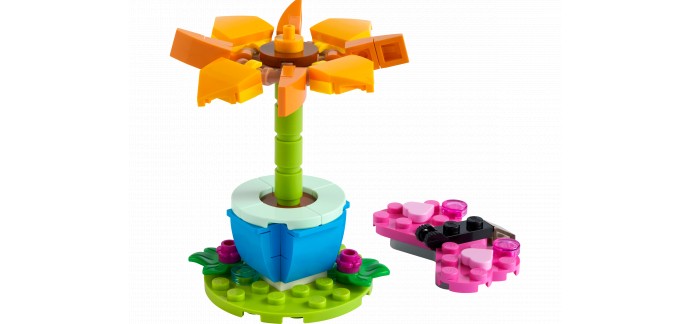LEGO: Le jardin fleuri et le papillon (30417) offert dès 40€ d'achat