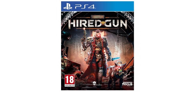 Amazon: Jeu Necromunda Hired Gun sur PS4 à 29,99€