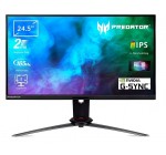 Amazon: Écran PC Gaming 24.5" Acer Predator XB253QGPbmiiprzfx à 184,50€