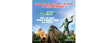 Ouest France: 1 séjour de 2 jours pour 4 personnes + des entrées adulte au Parc Astérix à gagner