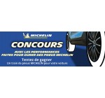 Michelin: 1 lot de 4 pneus Michelin pour voiture à gagner