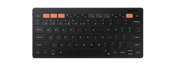 Samsung: Clavier universel bluetooth Samsung Smart Keyboard Trio 500 - Noir à 25€
