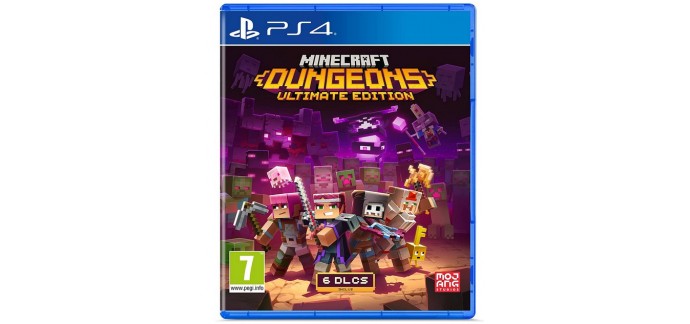 Amazon: Jeu Minecraft Dungeons Ultimate Edition sur PS4 à 32,99€
