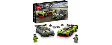 Amazon: LEGO Speed Champions Aston Martin Valkyrie AMR Pro & Vantage GT3 - 76910 à 28,83€