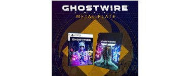 Amazon: Jeu Ghostwire Tokyo Metal Plate Edition sur PS5 à 45€