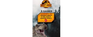 La Grande Récré: 1 voyage à Malte sur les traces du film "Jurassic World", 20 figurines "Jurassic World" à gagner
