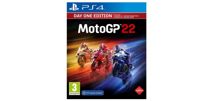 Amazon: Jeu MotoGP 22 D1 Edition sur PS4 à 39,99€