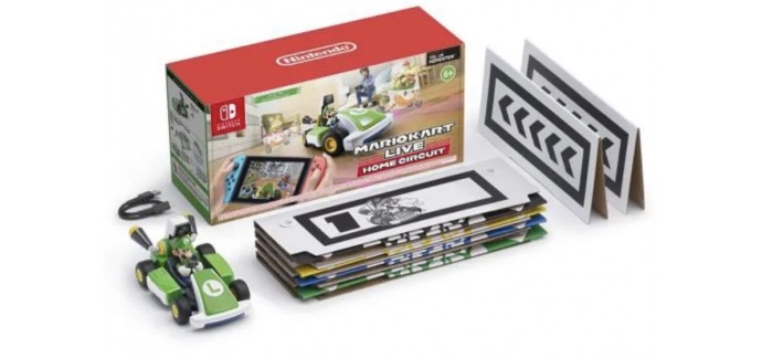 Fnac: Jeu Mario Kart Live Home Circuit Luigi sur Nintendo Switch en solde à 50€