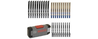 Amazon: Jeu de lames de scie sauteuse Bosch pour bois et metal à 18,22€