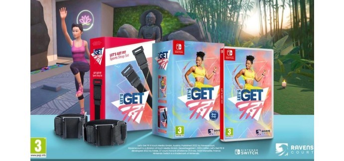 Cdiscount: Bundle Let's Get Fit sur Nintendo Switch à 31,49€