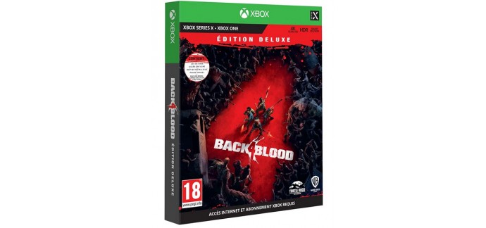 Amazon: Jeu Back 4 Blood - Edition Deluxe sur Xbox Series X à 45€