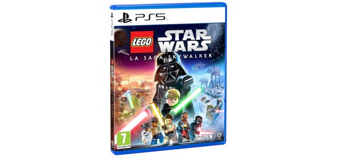 Amazon: Jeu Lego Star Wars: La Saga Skywalker sur PS5 à 17,99€