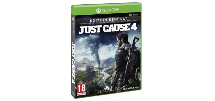 Amazon: Jeu Just Cause 4 Edition Renégat sur Xbox One à 12,12€