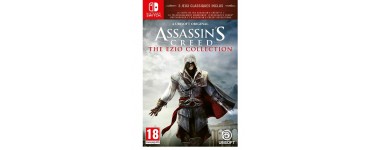 Amazon: Jeu Assassin's Creed The Ezio Collection sur Nintendo Switch à 26,99€