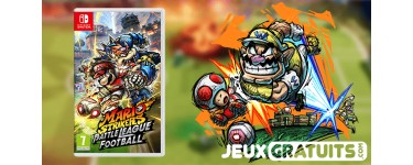 Jeux-Gratuits.com: 1 jeu vidéo Switch "Mario Strikers : Battle League Football" à gagner