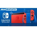 Jeux-Gratuits.com: 1 console de jeux Nintendo Switch édition limitée Mario (valeur de 400€) à gagner