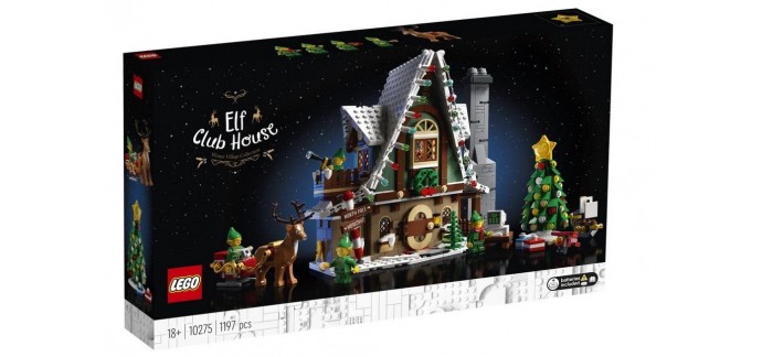 Amazon: Lego Creator Expert Le Pavillon des Elfes - 10275 à 69,99€