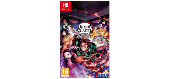 Amazon: Jeu Demon Slayer Kimetsu no Yaiba - The Hinokami Chronicles sur Nintendo Switch à 29,99€
