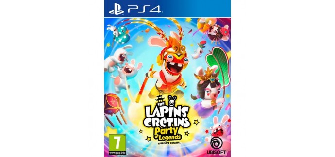 Auchan: Jeu The Lapins Crétins : Party Of Legends sur PS4 à 29,99€