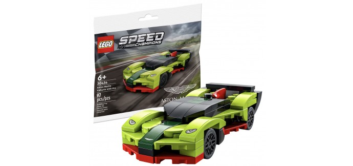 LEGO: Aston Martin Valkyrie AMR Pro (30434) offerte dès 40€ d'achat