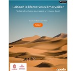 Opodo: Des billets d'avion A/R à destination du Maroc et au départ de Paris, Bordeaux ou Lyon à gagner