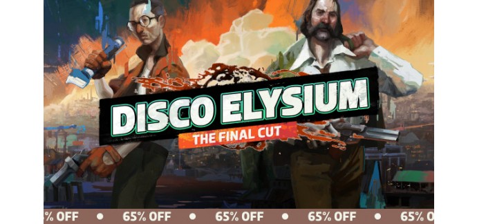 Steam: Jeu Disco Elysium - The Final Cut sur PC (dématérialisé) à 13,99