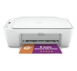Cdiscount: Imprimante tout-en-un Jet d'encre HP DeskJet 2710e + 6 mois d'Instant ink inclus avec HP+ à 49,99€