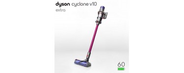 Veepee: Aspirateur balai sans fil Dyson Cyclone V10 Extra à 349,99€