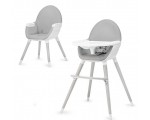 Amazon: Chaise Haute Bébé Kinderkraft FINI, 2en1, Évolutive, Gris à 79€