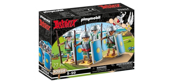 Amazon: Playmobil Astérix : Les légionnaires romains - 70934 à 12,99€