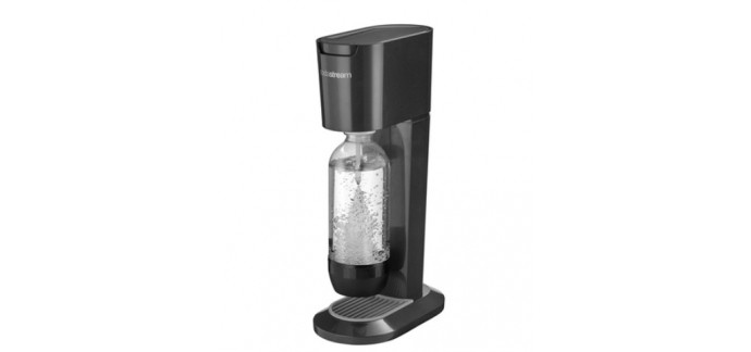 Darty:  Machine à soda et eau gazeuse Sodastream Genesis (Noir) en solde à 32,99€