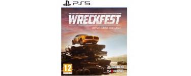 Amazon: Jeu Wreckfest sur PS5 à 20€