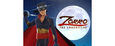 Citizenkid: 10 jeux vidéo "Zorro : The Chronicles" sous la forme d'un code à gagner