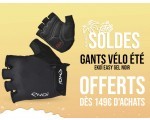 EKOÏ: Gants vélo été Easy Gel Noir offerts dès 149€ d'achat pendant les soldes