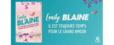 Femme Actuelle: 20 romans "Les tartines sont meilleures quand on les partage à deux" d'Emily Blaine à gagner
