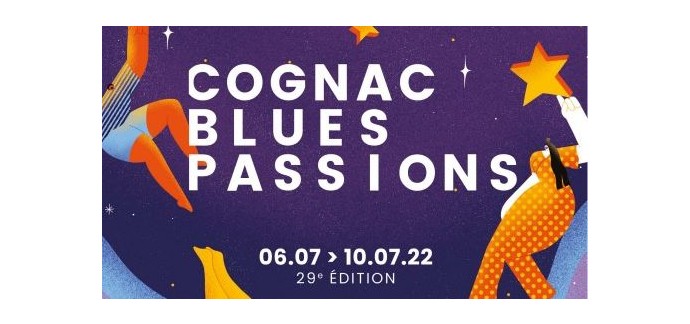 France Bleu: 1 séjour de 2 nuits à Cognac + des invitations pour le festival Cognac Blues Passion à gagner