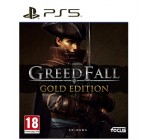 Amazon: Jeu GreedFall Gold Edition sur PS5 à 19,99€
