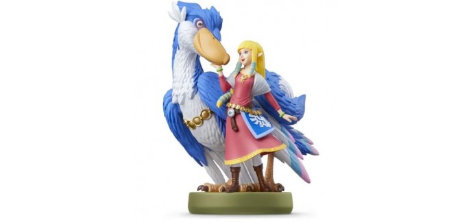 Cdiscount: Figurine Nintendo Amiibo : Zelda et son Célestrier en solde à 14,99€