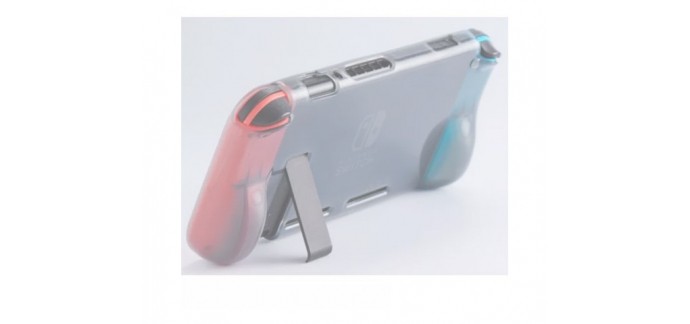 Boulanger:  Kit de protection Skillkorp pour Nintendo Switch - Coque Silicone + Caps + Film en solde à 4,99€