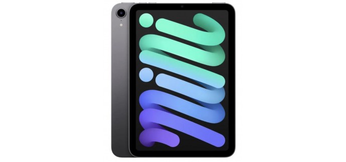Cdiscount: Apple - iPad mini (2021) - 8,3' WiFi - 64 Go - Gris Sidéral à 449€