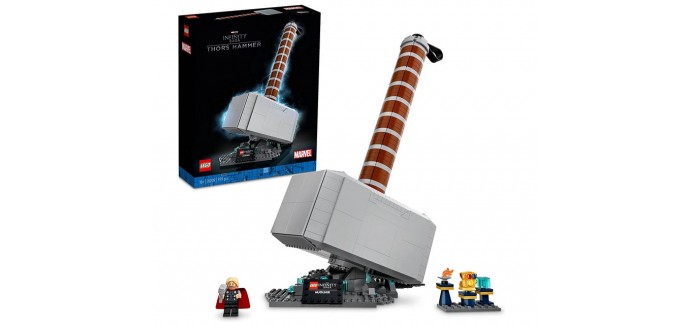 Cdiscount:  LEGO Marvel Super Heroes Le marteau de Thor​ - 76209 à 93,99€