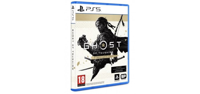 Boulanger: Jeu Ghost of Tsushima Director's Cut sur PS5 à 39,99€