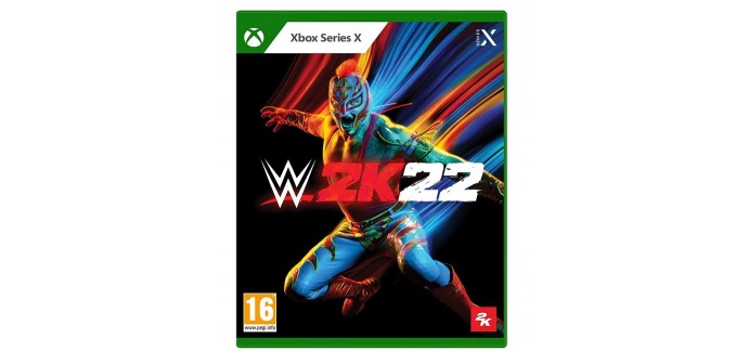 Amazon: Jeu WWE 2K22 sur Xbox Series X à à 38,86€