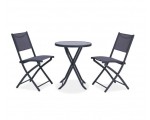 Cdiscount: Ensemble table et chaise de jardin en acier en solde à 39,99€