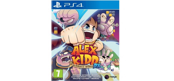 Amazon: Jeu Alex Kidd in Miracle World DX sur PS4 à 19,99€