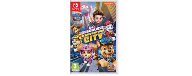 Amazon: Jeu Paw Patrol, La Pat' Patrouille - À la Rescousse d'Adventure City sur Nintendo Switch à 24,99€