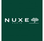 Nuxe: Une Foutah blanche et dorée et 1 bougie Florale ou des cotons réutilisables offerts dès 45€ d'achat 