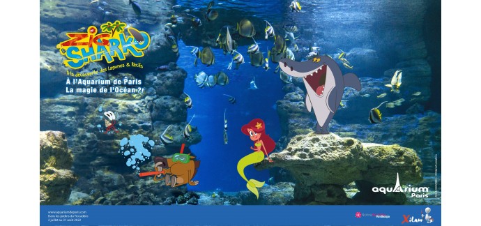Familiscope: Des entrées pour l’exposition "Zig et Sharko" à l’Aquarium de Paris à gagner