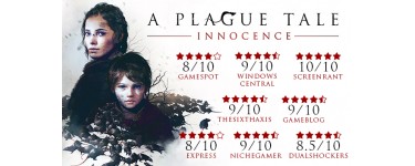 Steam: Jeu PC A plague tale : Innocence (dématérialisé) à 7,99€